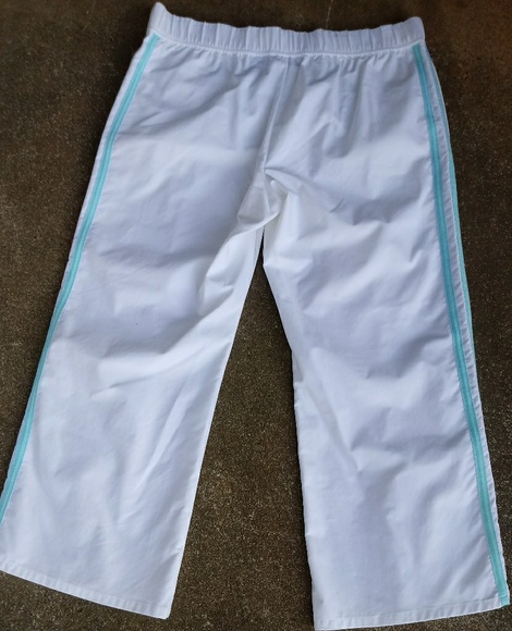Express Jeans Stretch White Ankle Cropped … - Picture 3 of 8